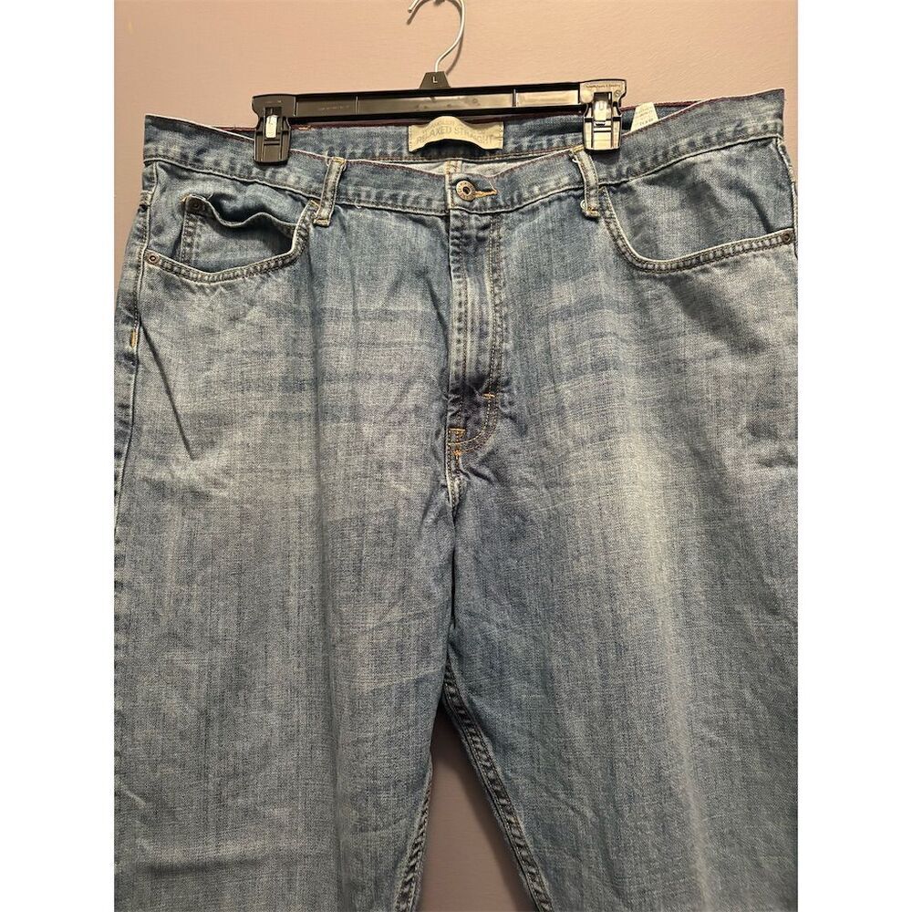 Wrangler Men's Relaxed Straight Jeans Blue Size 40x32 5-Pocket Design - Picture 2 of 13